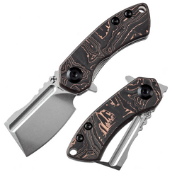 Mini Korvid – Bronze Copper Carbon Fiber