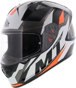 Zwart/fluor oranje