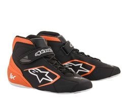 Zwart/fluor oranje