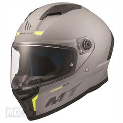Matt grijs/fluor geel