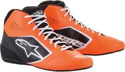 Zwart/fluor oranje