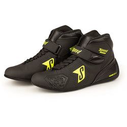 Zwart/fluor geel