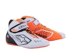Zwart/wit/fluor oranje