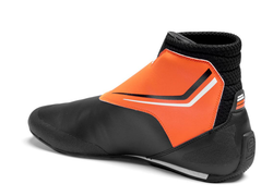 Zwart/fluor oranje