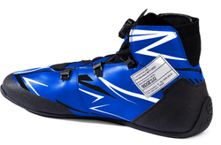 Blauw/zwart/wit
