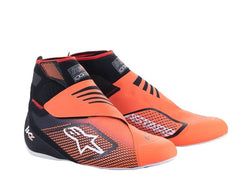Zwart/fluor oranje