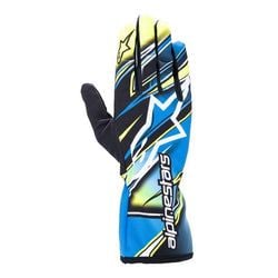 Fluor geel/blauw/wit