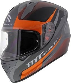 Kleur – Gunmeta/Fluor oranje