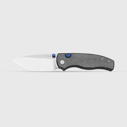 Glaux – Kizer Button Liner Lock™ + Norplex Ultrex™ Micarta + Satin