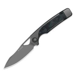 S45VN | Titanium & Camo Carbon Brittany Blue | Ki3729A2