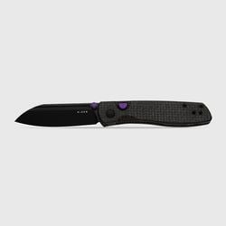 Renissance – Kizer Button Liner Lock™ + Micarta + N690 Black PVD Coating