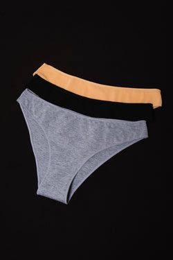 COTTON CLASSIC PANTY SET