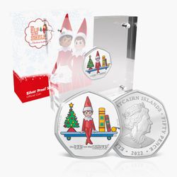 Design – Silver PRoof 50p coin