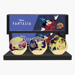 2025 Fantasia 85th Anniversary Coin Set | Disney Gold Plated