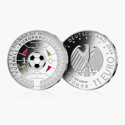 11€ Host Country Silver coin