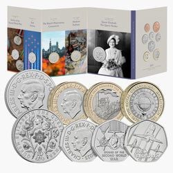 Design – The 2025 United Kingdom BU Annual Coin Set