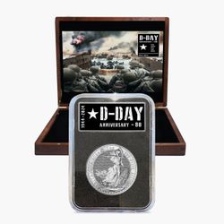 D-Day 80th Anniversary - Britannia 2024 1oz Solid Silver Coin