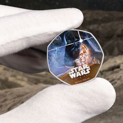 45th Anniversary A New Hope Solid Silver Coin