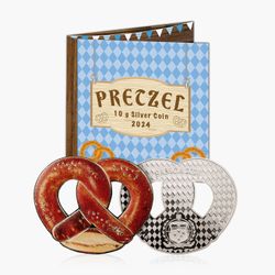 Solid Silver Pretzel