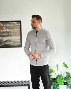 Boja – Full Zip Duks - Capital Silver X Black Strike