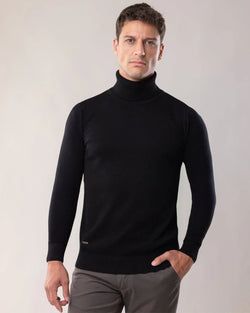 Boja – Džemper rolka - Black