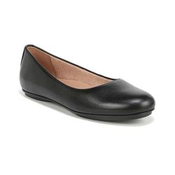 Black Tumbled Leather
