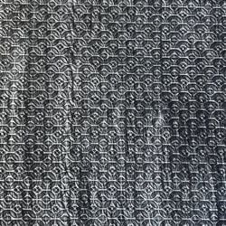 Brushed Silver Blue Spheres