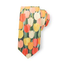 Restored Tulips Tie – Men's Tie