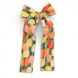 Restored Tulips Tie – Lady Hair Bow