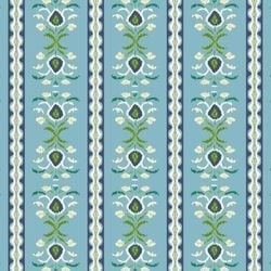 Rosemary Stripe French Blue