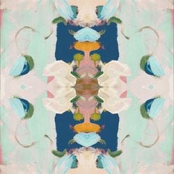Monet's Garden Navy