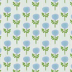 Pattern – Marigold Ticking Stripe Blue