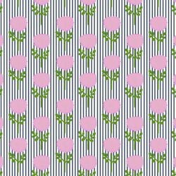 Marigold Ticking Stripe Pink