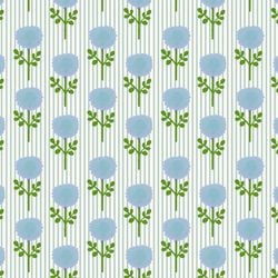 Marigold Ticking Stripe Blue