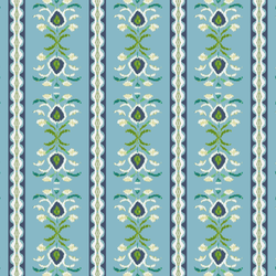 Pattern – Rosemary Stripe French Teal