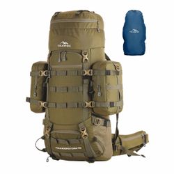Trawoc Travel Backpack with Detachable Daypack (90Ltr