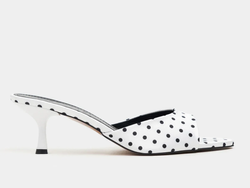 COLOR – White Polka Dot