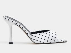 COLOR – White Polka Dot