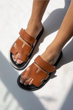 Tan-Black