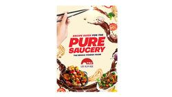 Recipe Booklets – Pure Saucery Recipe Guide