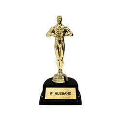 Boyfriend/Husband Decor – #1 Husband Trophy