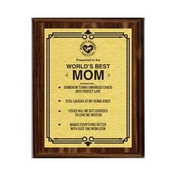 Best Mom Plaque