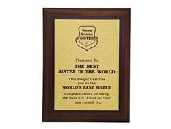 Best Sister Plaque V2