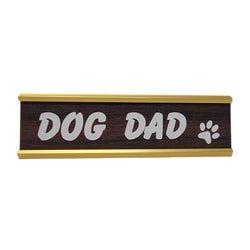 Dad Desk Signs – Dog Dad