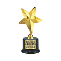 Girlfriend/Wife Decor – Best Girlfriend Star Trophy