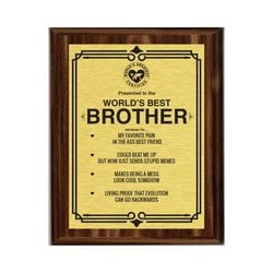 Sibling Decor – Best Brother Plaque