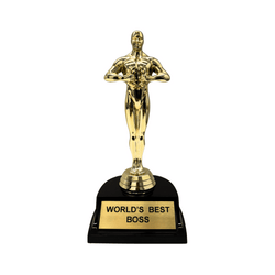 B World's Best Boss Trophy