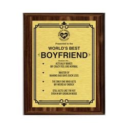 Best Boyfriend Plaque