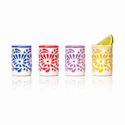 Ceramic Shot Glasses – Tiki Blossom