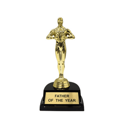 Dad Desk Signs – Father Of the Year Trophy